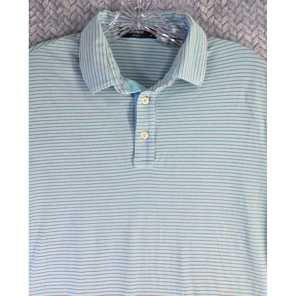 Daniel Cremieux Signature Collection Short Sleeve Polo Shirt Men's Size Large